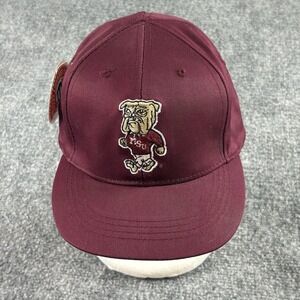 Mississippi State Bulldogs‎ Youth Hat Maroon Stretch Fit NCAA SEC NWT Fan Gear